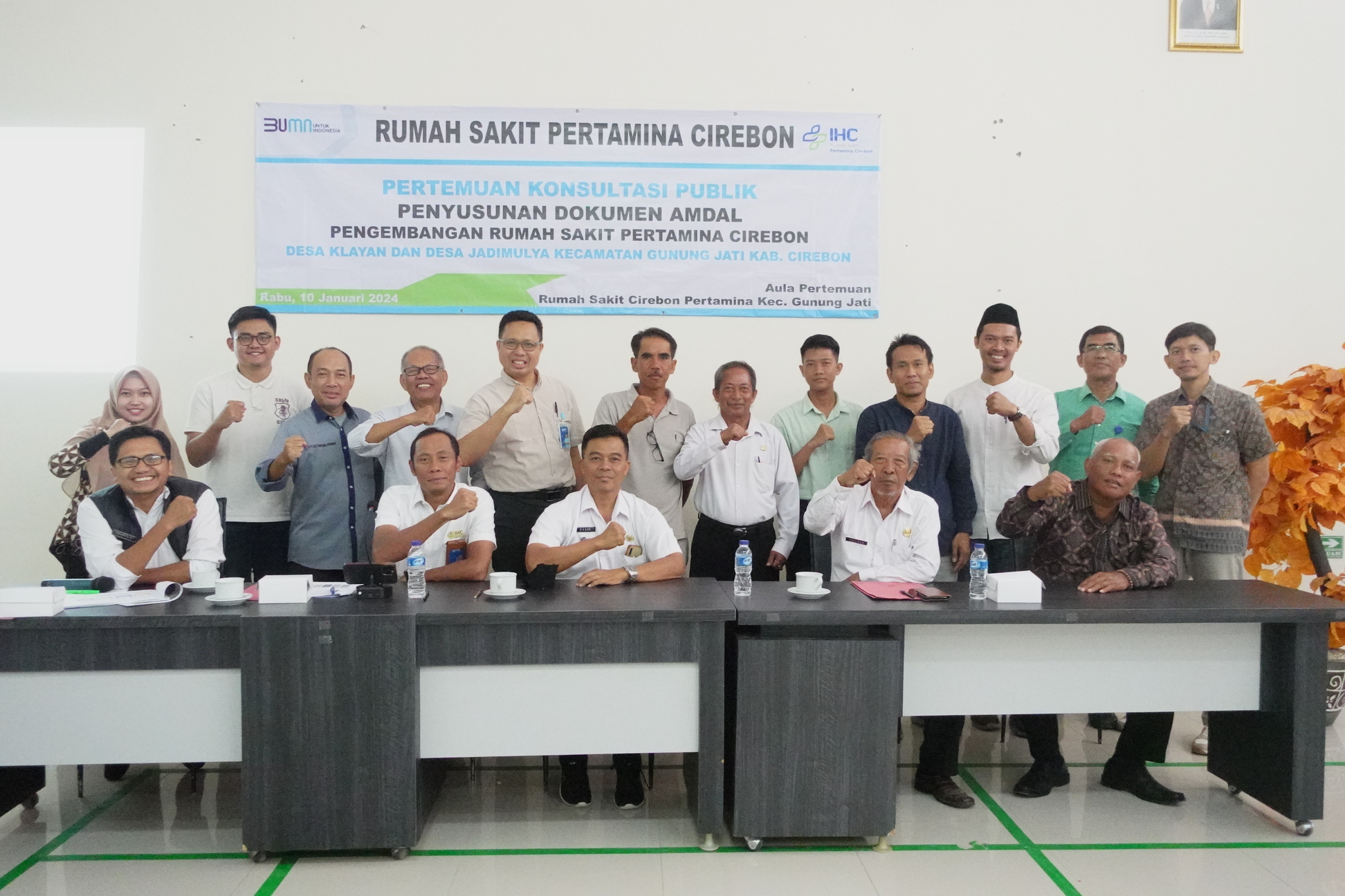 Pertemuan Konsultasi Publik Kegiatan AMDAL Pengembangan Rumah Sakit Pertamina Cirebon